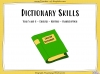 Dictionary Skills - Year 5 and 6 Teaching Resources (slide 1/44)
